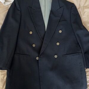 Oscar de la Renta black Tailored Jacket vintage